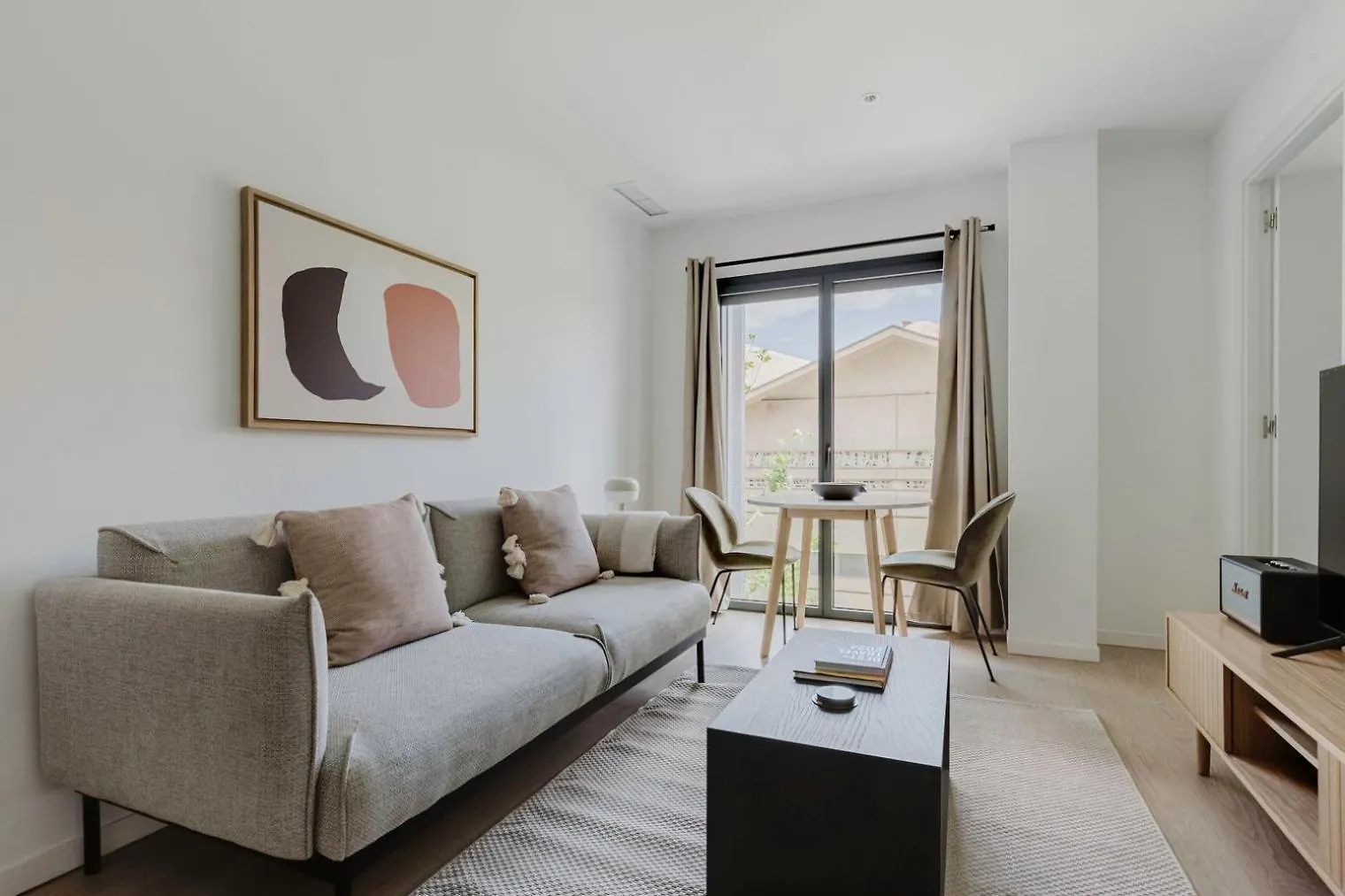 巴塞罗那Blueground Antiga Esq De Leixample Furnished Bcn-137公寓